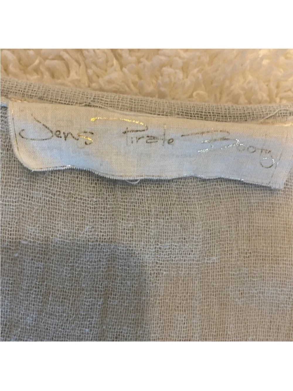 Vintage Rare Jen’s Pirate Booty Soft Pastel Blue Dress - Picture 5 of 15